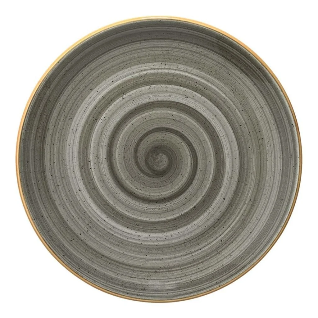 Piatto Piano Aura Space Grigio ø 30 cm BONNÀ
