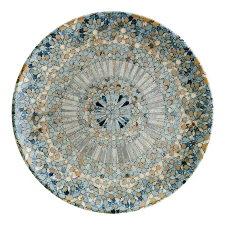 Piatto Piano Mosaic Blu ø 17 cm 12pz BONNÀ