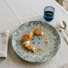 Piatto Piano Mosaic Blu ø 17 cm 12pz BONNÀ