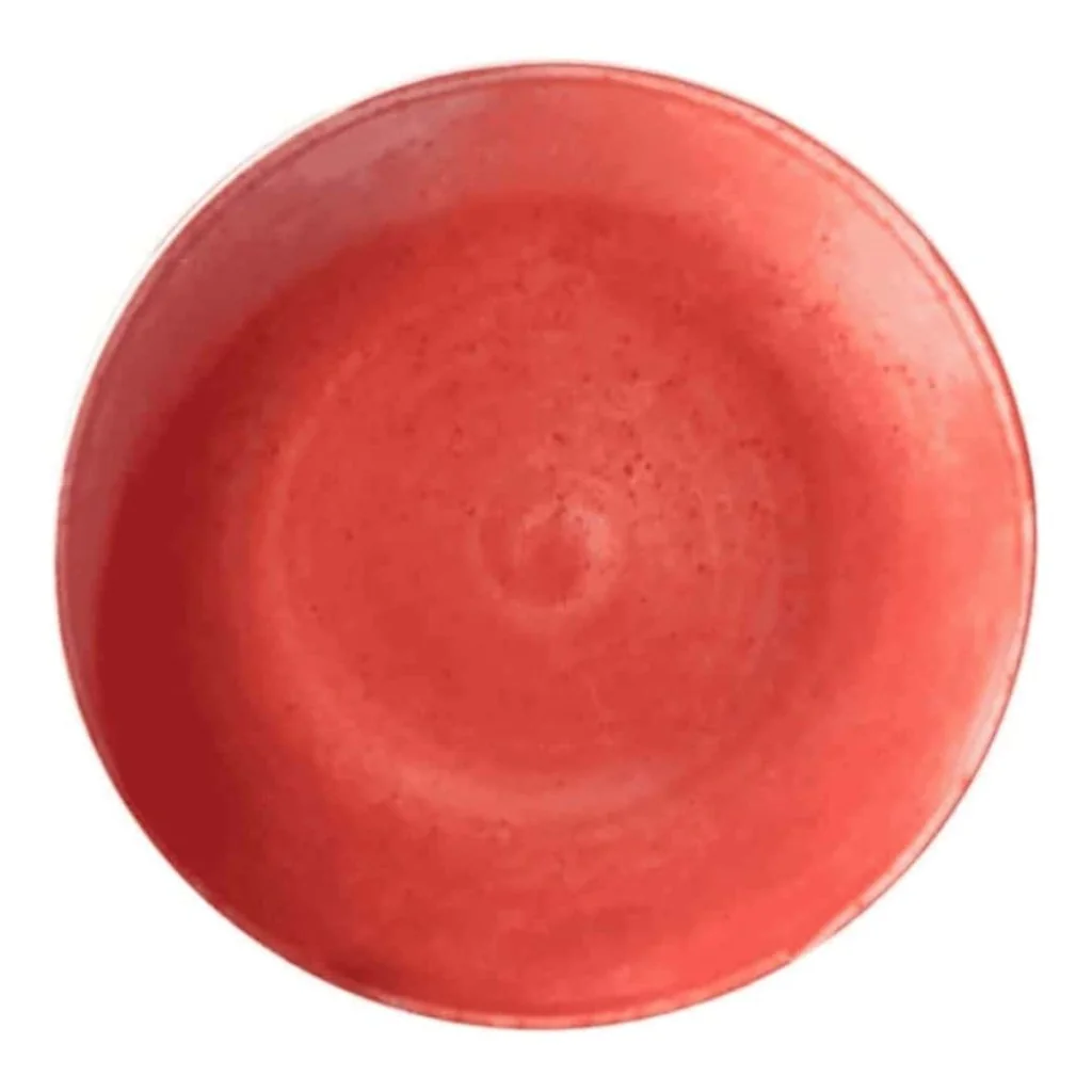Piatti Piani Matiz Corallo ø 21 cm 6pz MEDRI