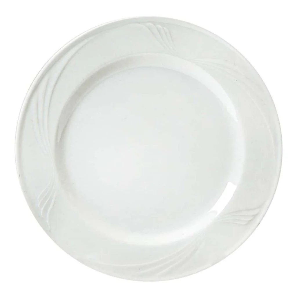 Piatto Piano Caprera Bianco ø 26 cm SATURNIA