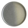 Piatto Piano Ripple Horn Grigio con Bordo ø 28 cm BONNÀ