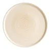 Piatto Piano Ripple Mirage Beige con Bordo ø 28 cm BONNÀ