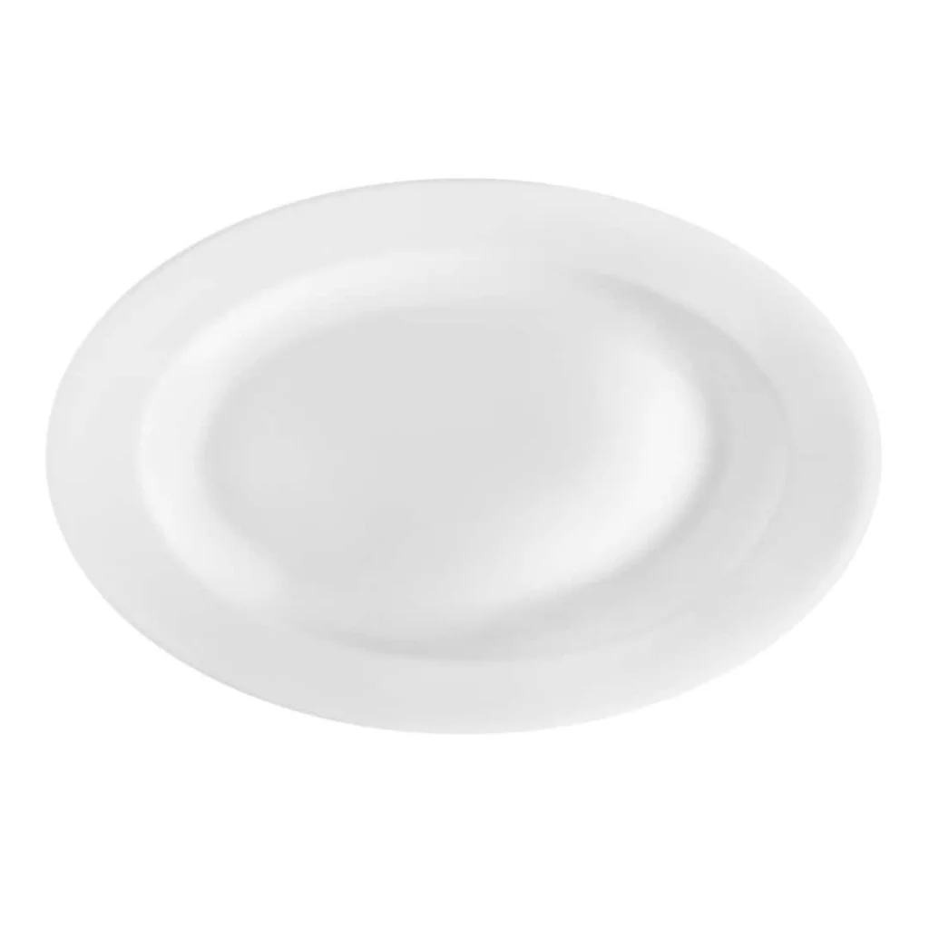 Piatto Buffet Ovale a Falda Larga 17x10 cm ROYALE