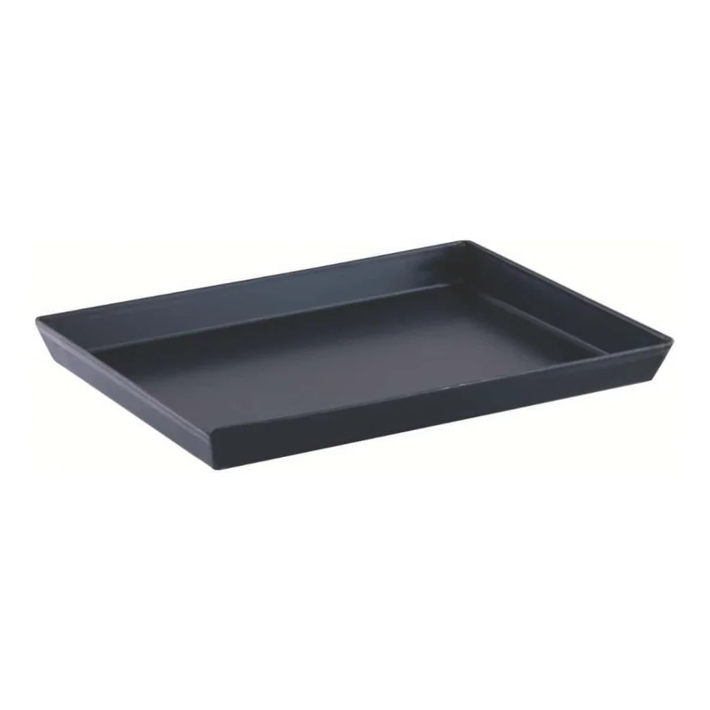 Teglia Pizza Forno Ferro Blu Rettangolare 30x23x3 cm SAMBONET