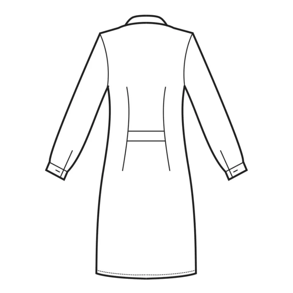Camice Donna Classico Bianco Cotone ISACCO