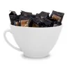 Tazzone Portabustine Zucchero Porcellana Bianca 3 lt DT