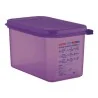 Contenitore Ermetico Gastronorm 1/4 Viola H. 