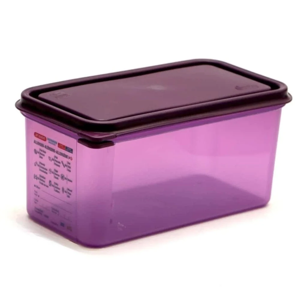 Contenitore Ermetico Gastronorm 1/3 Viola H 15 cm ARAVEN