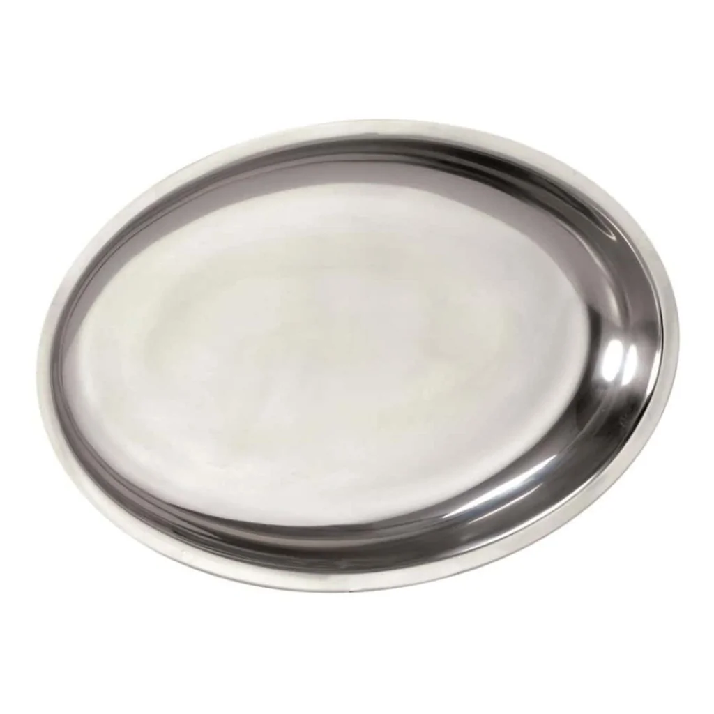 Teglia Forno Ovale Acciaio Inox 31 cm MEDRI