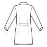 Casacca Marbella Bianca Cotone Satin No Stiro ISACCO