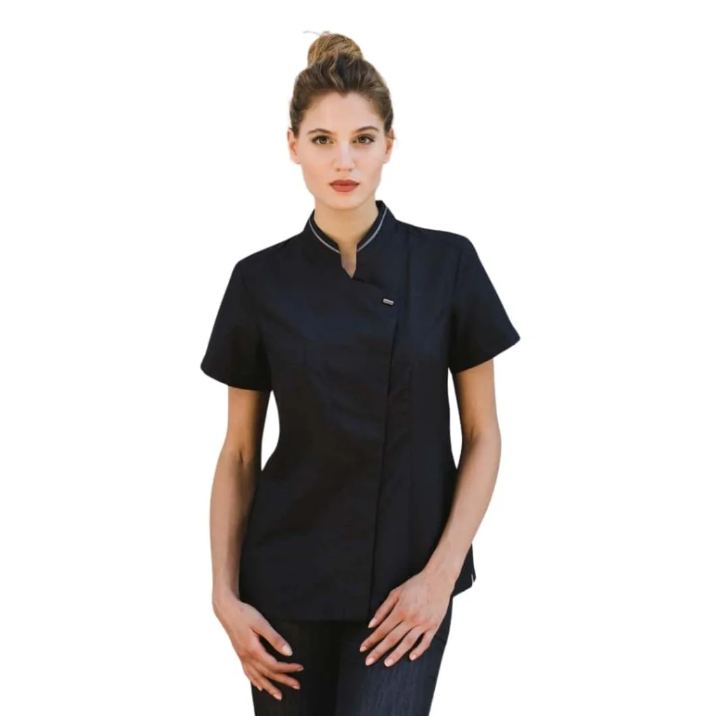 Giacca Donna Dafne Nera Manica Corta GIBLORS