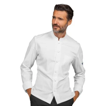 Giacca Cuoco Koen Jersey Bianco ISACCO