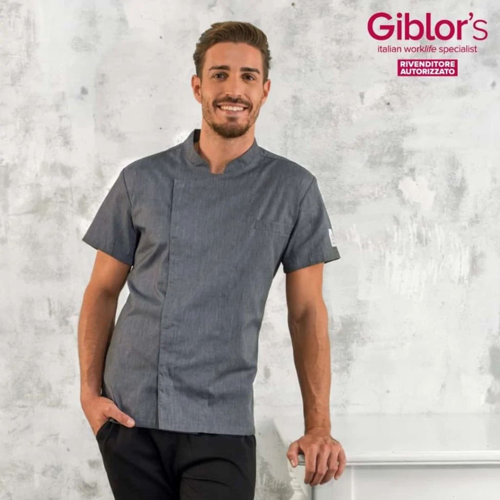 Giacca Cuoco Federico Grigio Medio GIBLORS