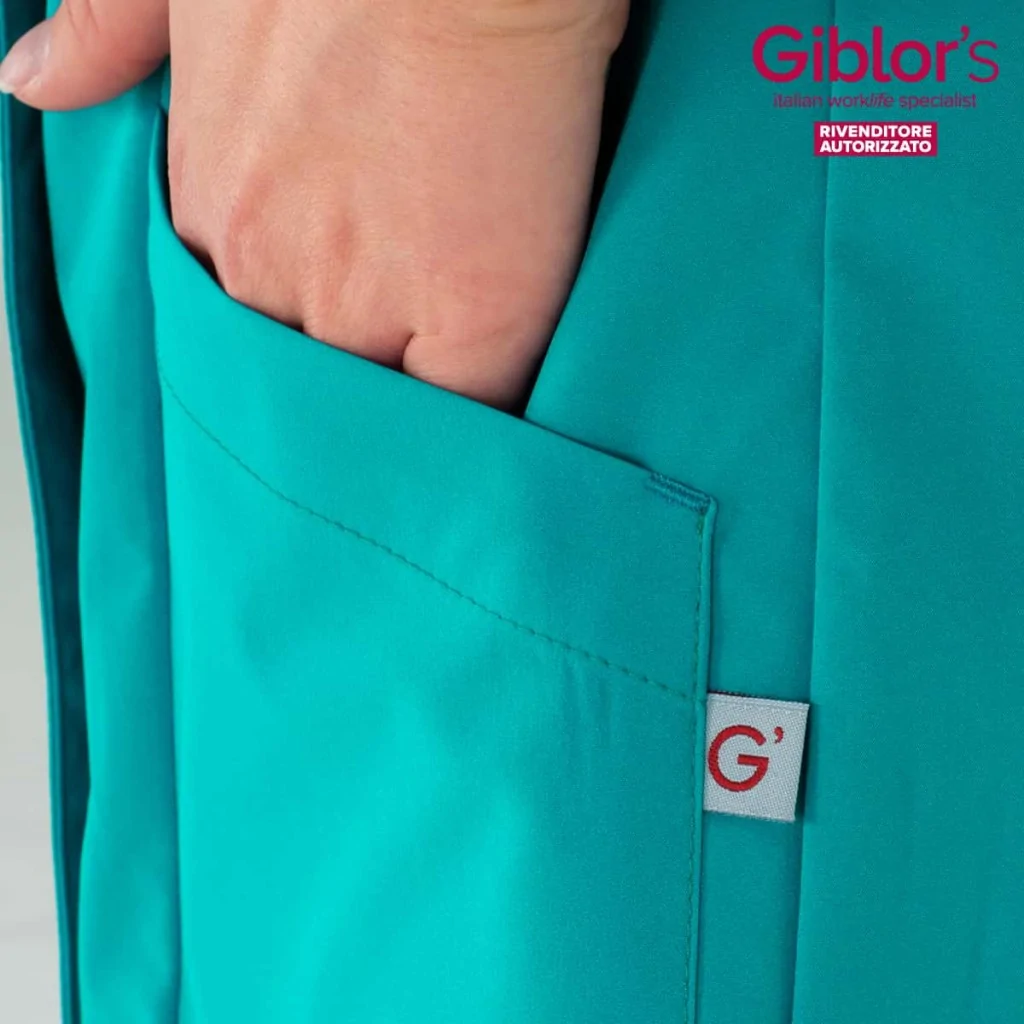 Casacca Greta Verde Petrolio GIBLORS