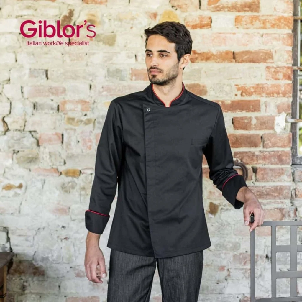 Giacca Cuoco Zac Nera GIBLORS