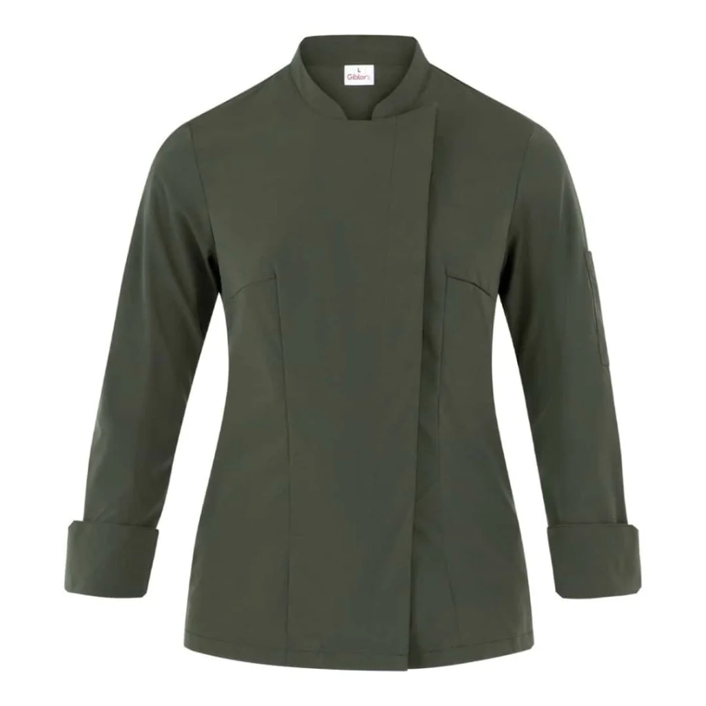 Giacca Cuoco Gloria Verde Militare GIBLORS