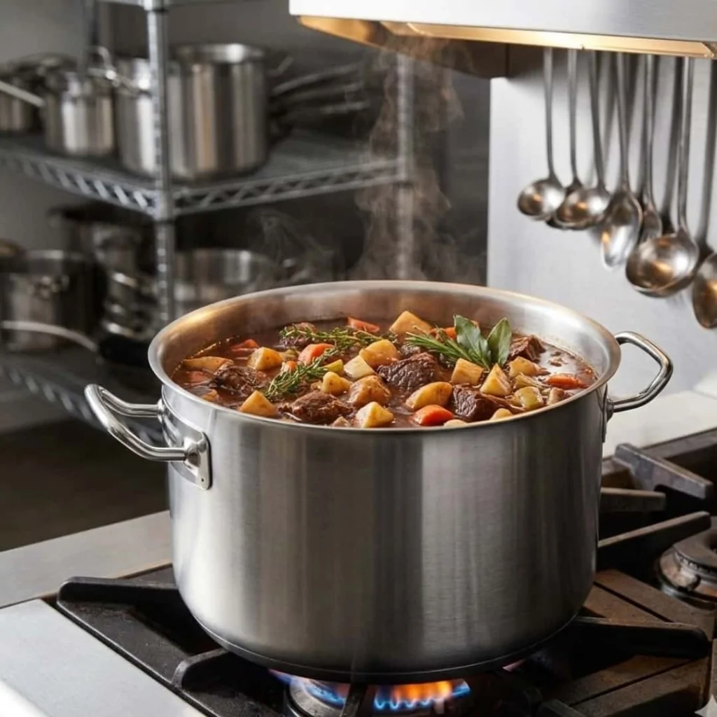 Casseruola Alta Acciaio Inox 2 Maniglie BALLARINI