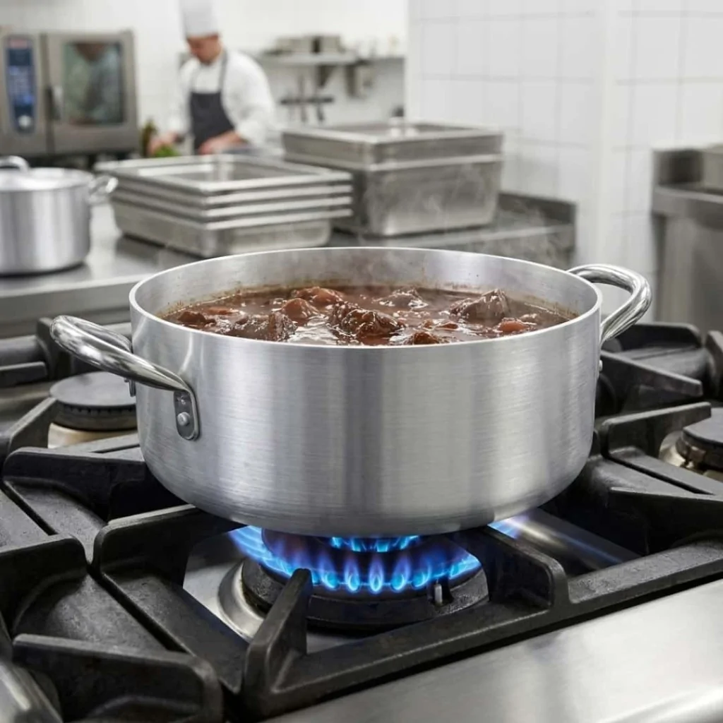 Casseruola Bassa Alluminio 2 Maniglie BALLARINI