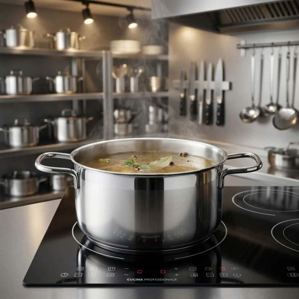 Casseruola Fonda Acciaio Inox Plus Induzione PINTINOX