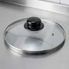 Coperchio Pentole in Vetro con Pomolo Nero ABERT
