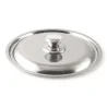 Coperchio Easy con Pomello Acciaio Inox Lucido ABERT