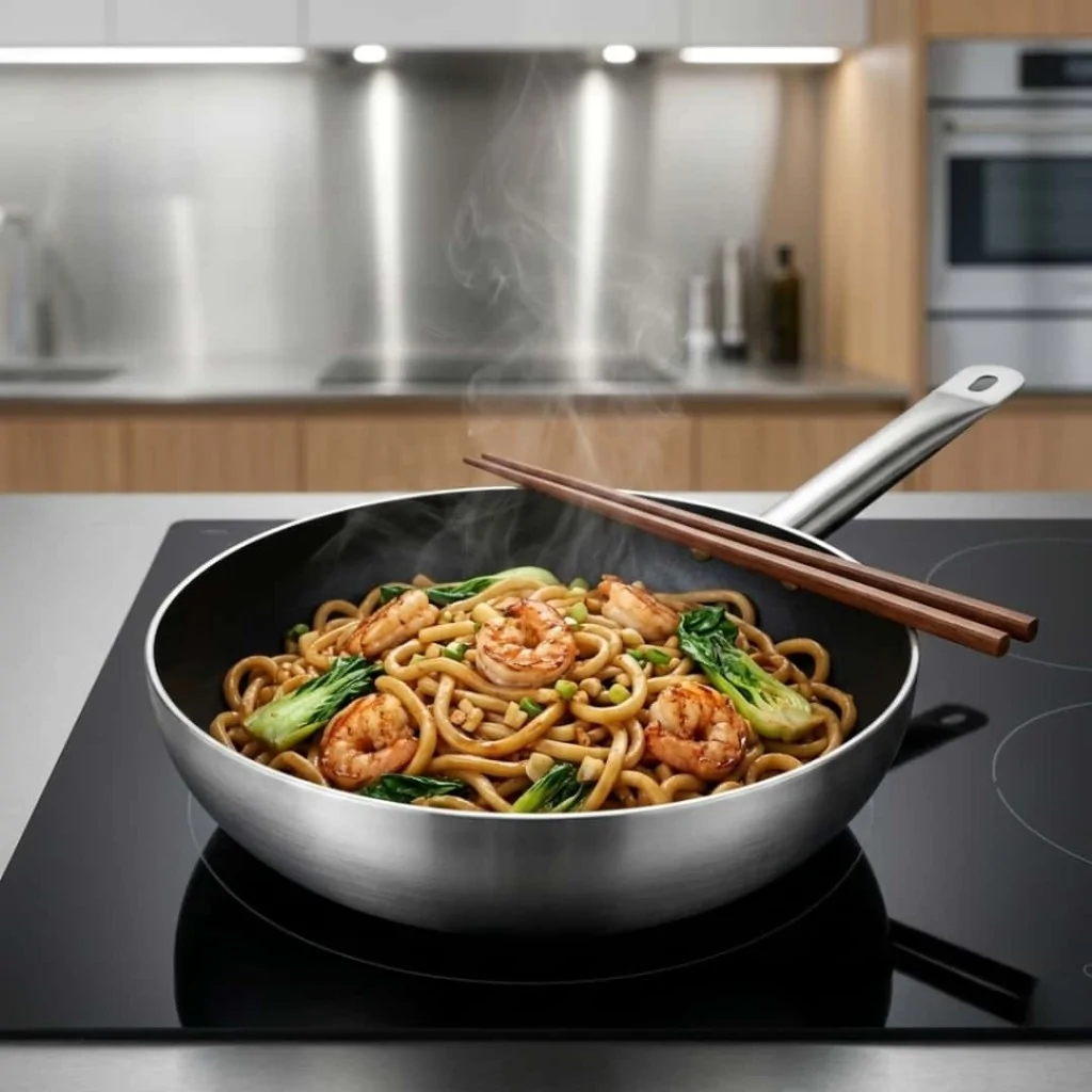 Wok Cucinart Alluminio Antiaderente Induzione ABERT