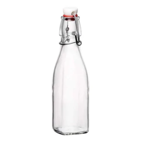 Bottiglia Vetro Swing Quadrata 1 lt BORMIOLI ROCCO