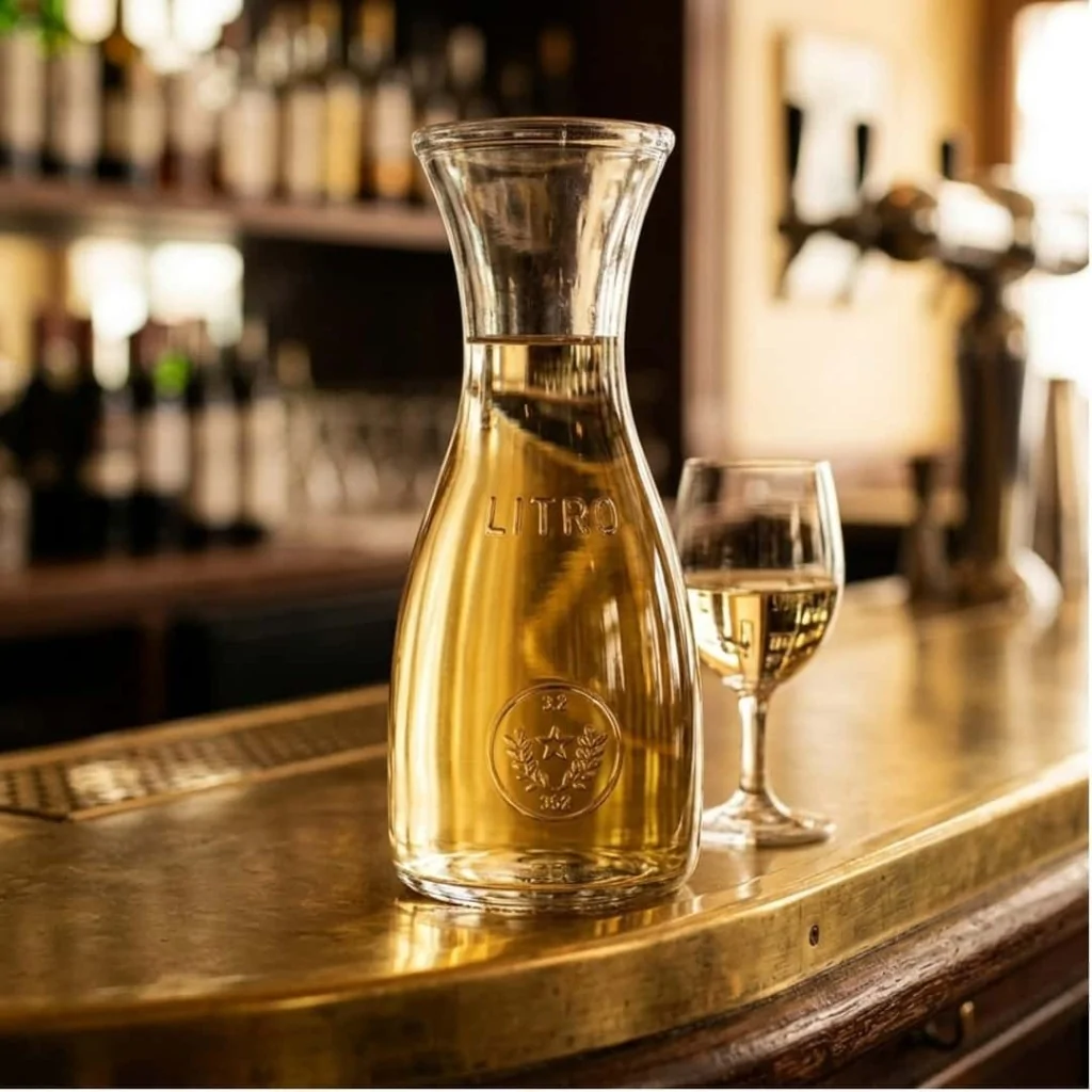 Caraffa Vetro Misura con Bollo 1 lt BORMIOLI ROCCO