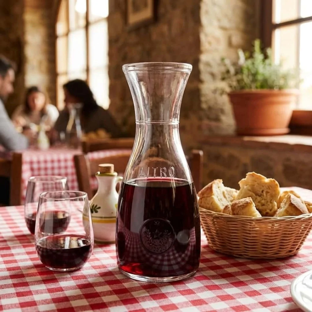 Caraffa Vetro Misura con Bollo 1 lt BORMIOLI ROCCO