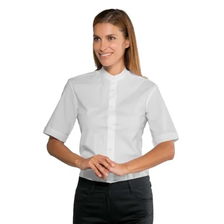 Camicia Detroit Bianca Unisex Stretch ISACCO