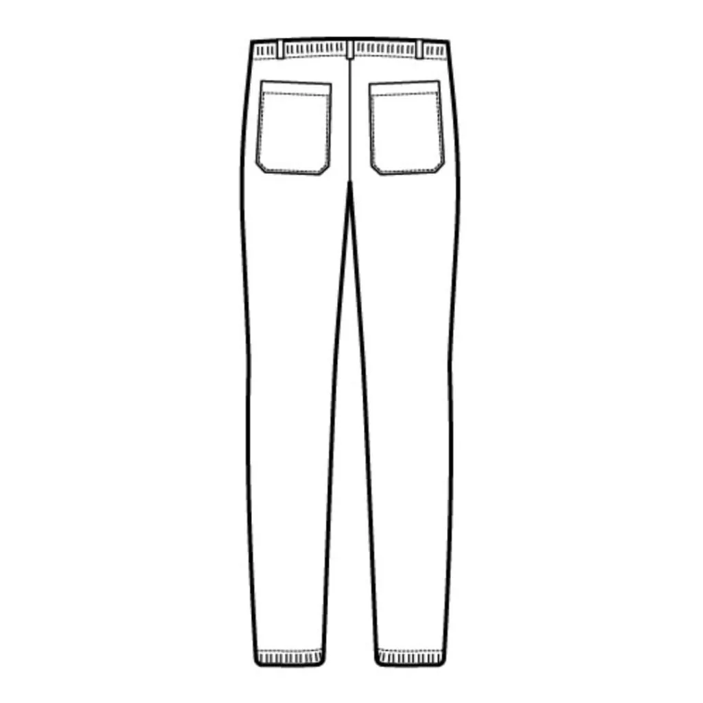 Pantalone Uomo Richmond Super Stretch Nero ISACCO