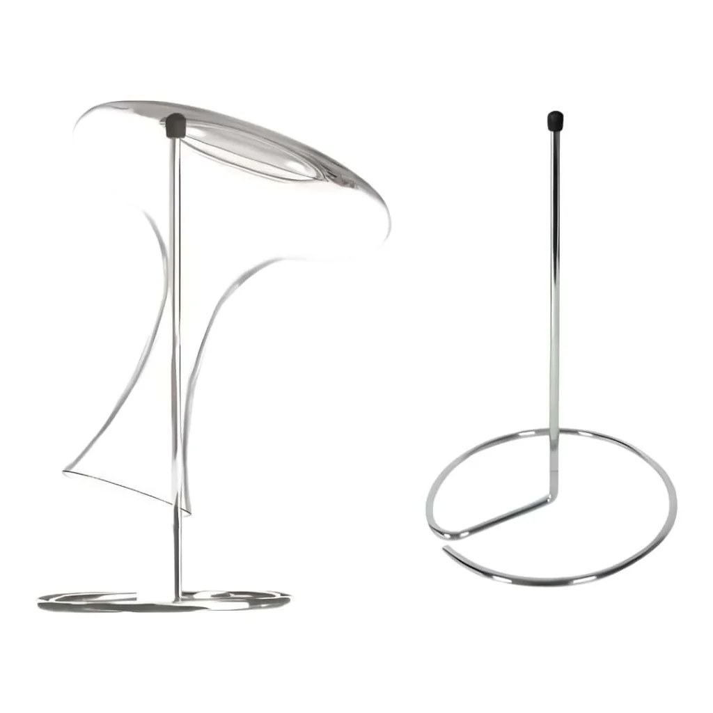 Scola Decanter in Filo Cromato - Asciuga Decanter Vino DT