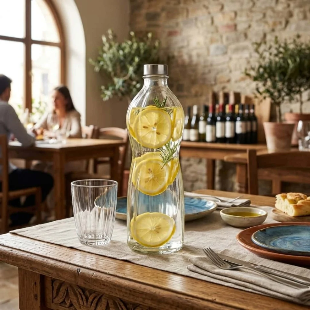 Bottiglia Vetro Aqua con Tappo a Vite 0,75 lt BORMIOLI ROCCO
