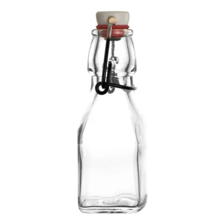 Bottiglia Vetro Swing Quadrata 0,125 lt BORMIOLI ROCCO