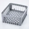 Cestello Quadrato Universale per Lavabicchieri 40x40 cm DT