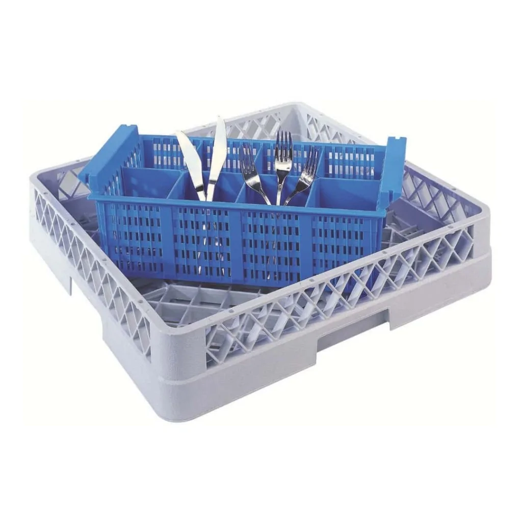 Cestello Portaposate Lavastoviglie 8 Scomparti Blu SAMBONET