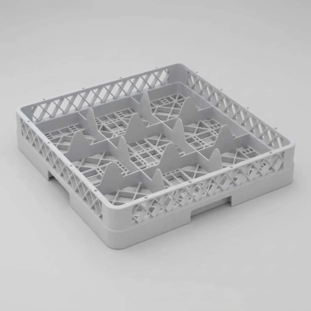 Cestello Base Bicchieri 9 Scomparti 50x50 cm DT
