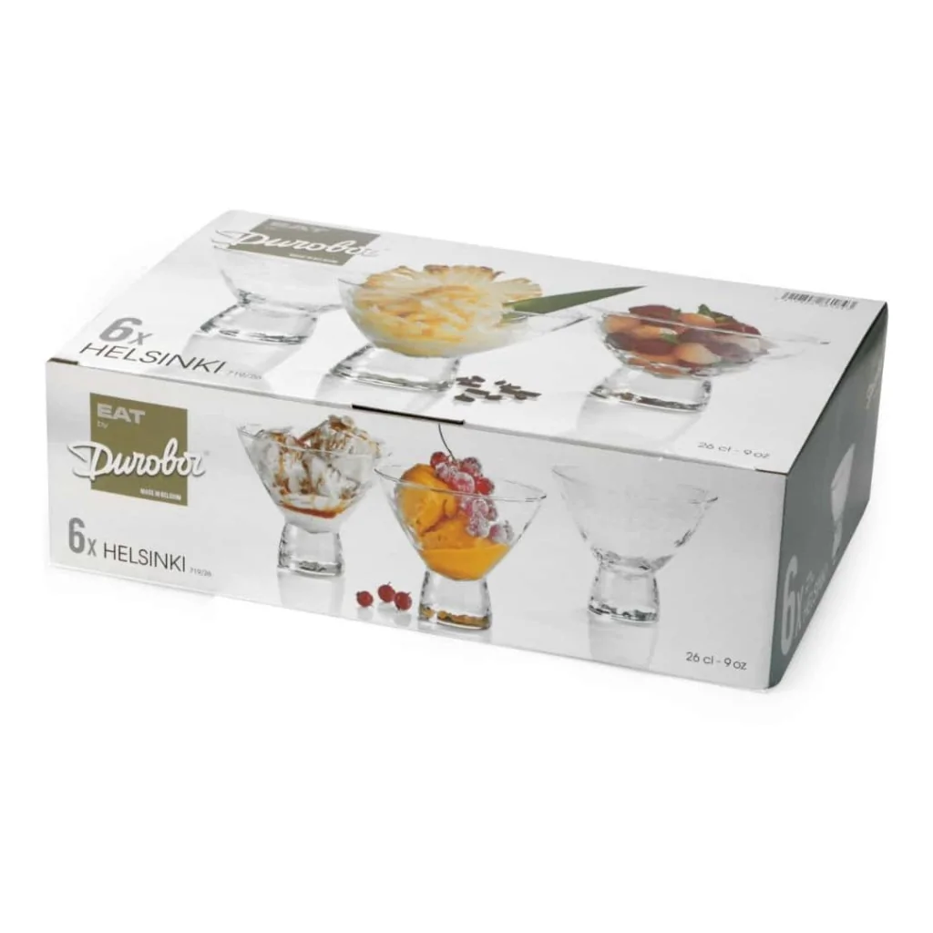 Set 6 Coppe Gelato Helsinki 26 cl DUROBOR