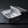 Vaschette Alluminio 3 Porzioni G Bassa 100 pz CONTITAL