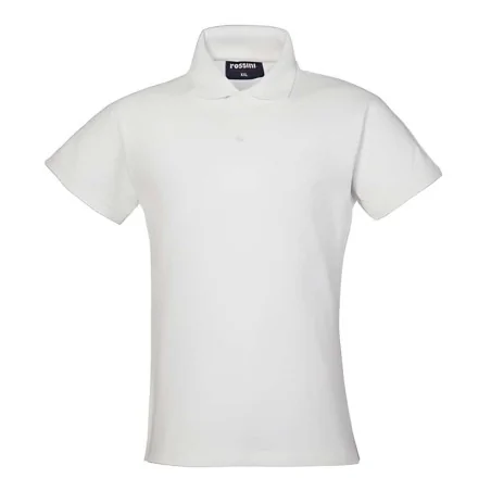Polo Donna Raven Bianca Manica Corta ROSSINI