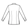 Camicetta Donna Hollywood Stretch Nera ISACCO