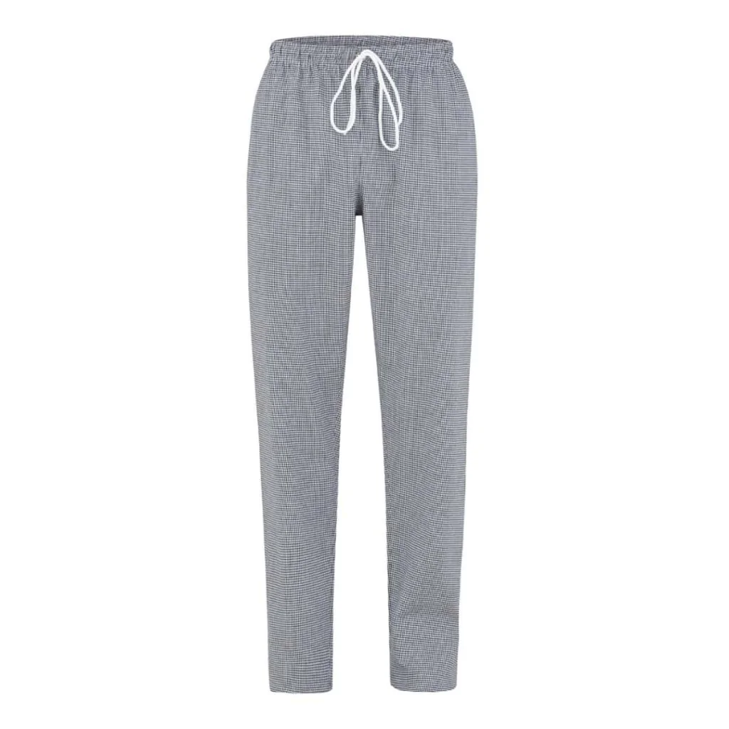 Pantalone Cuoco Plutone Grigio Pied de Poule GIBLORS