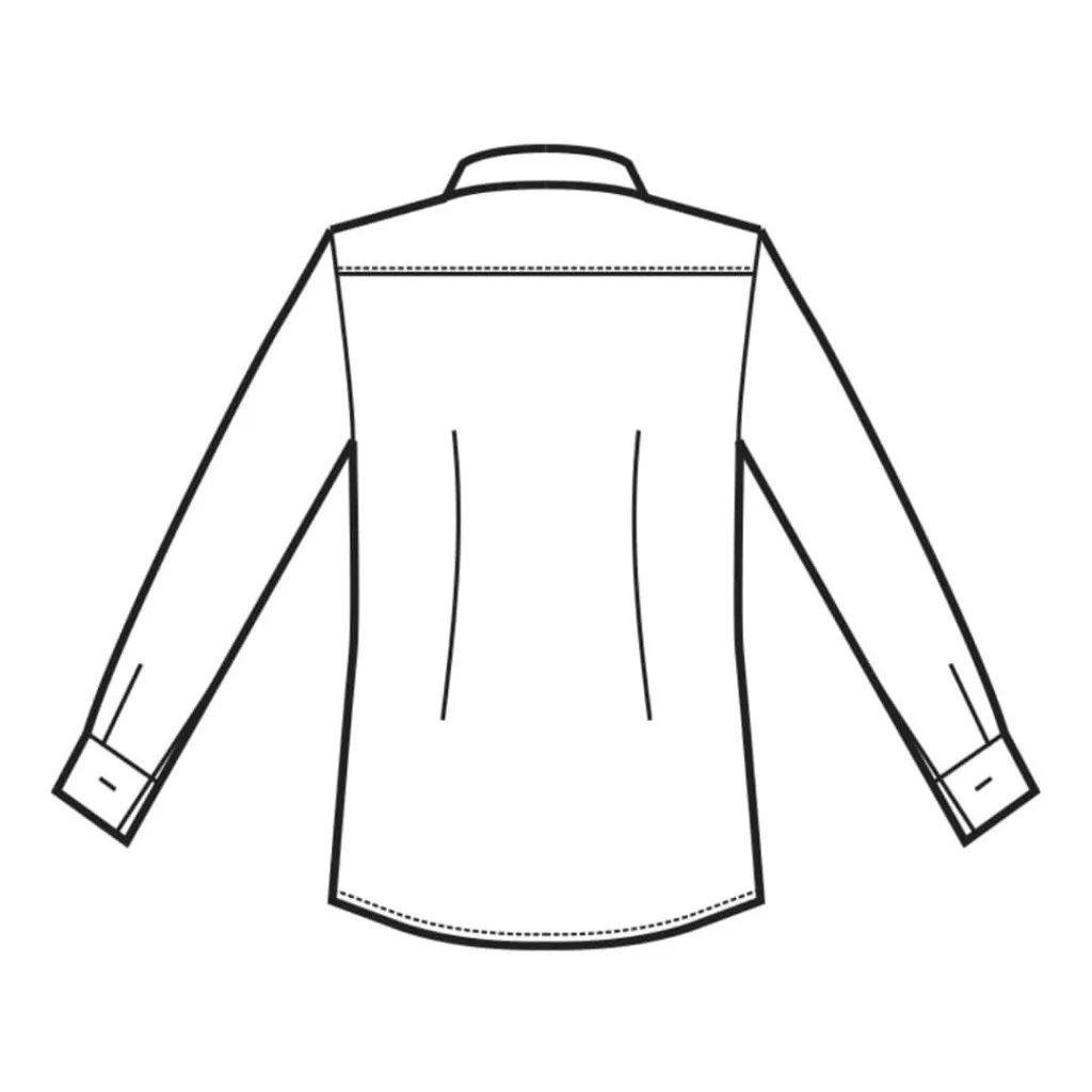 Camicia Detroit Unisex Tecnostretch Nera ISACCO