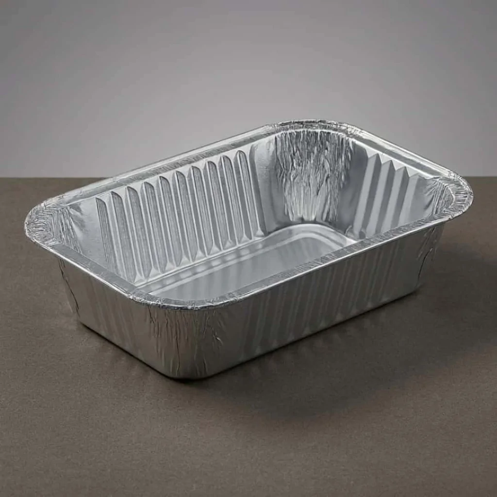 Vaschette Alluminio 3 Porzioni Alta 100 pz CONTITAL