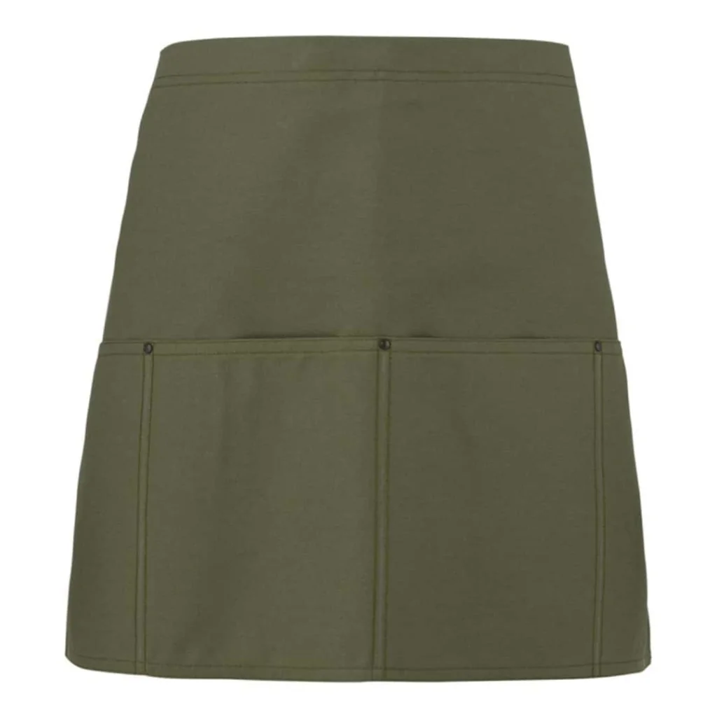 Grembiule Seattle Verde Militare 43x70 cm GIBLORS