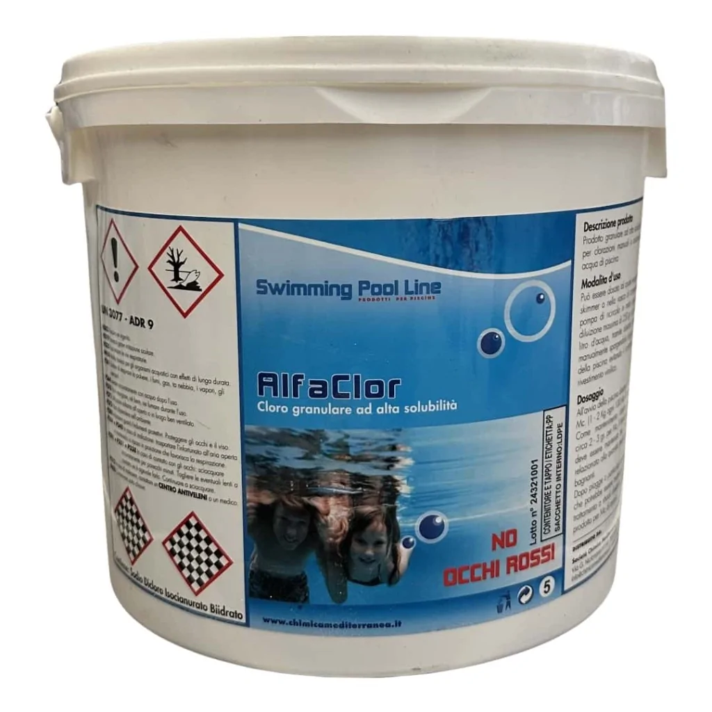 Alfa Clor Dicloro Granulare 56% 5kg 