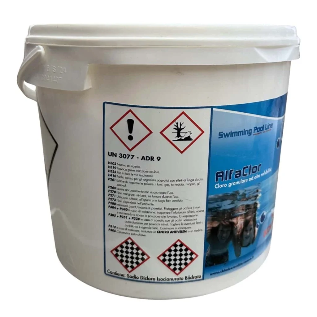 Alfa Clor Dicloro Granulare 56% 5kg 