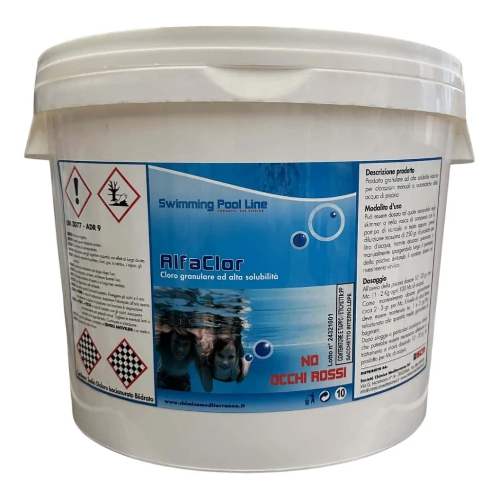 Alfa Clor Dicloro Granulare 56% 10kg 