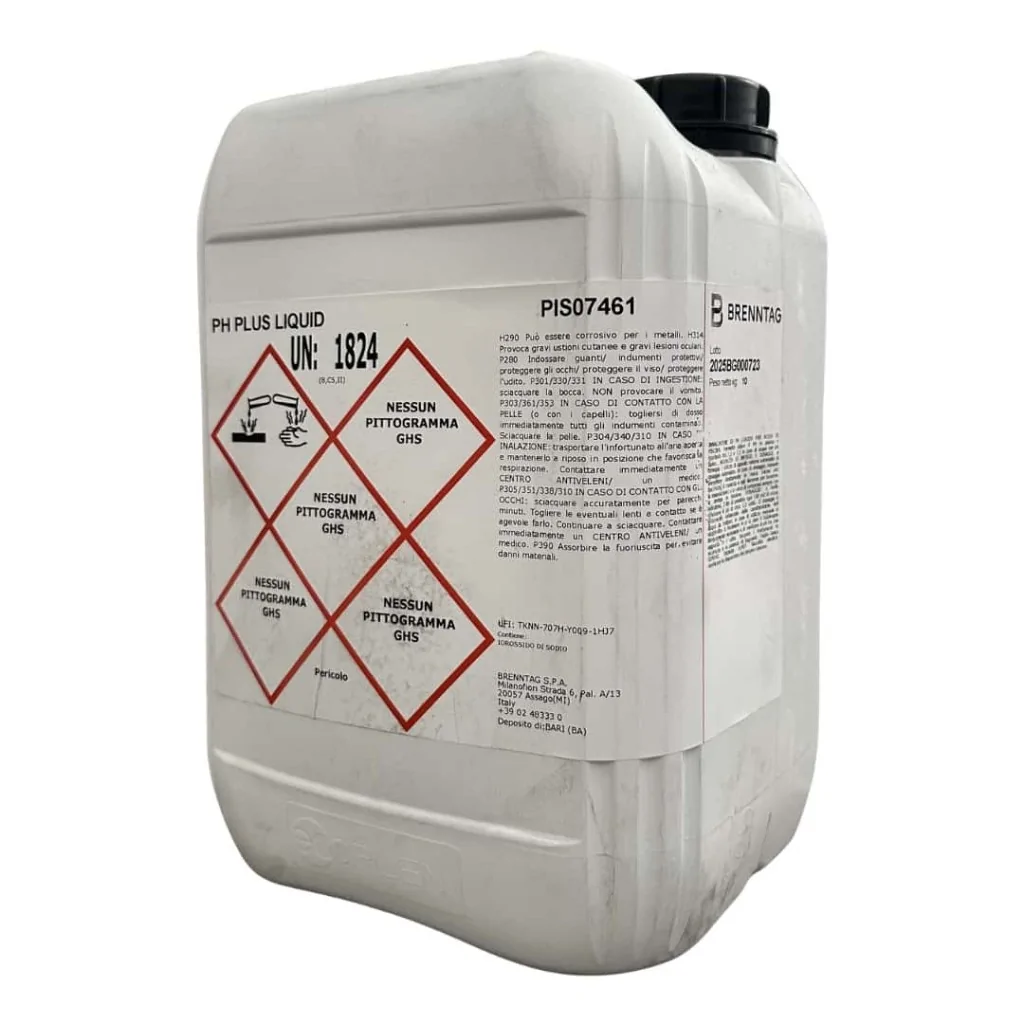 Innalzatore pH Liquido Ph Plus 10 kg BRENNTAG